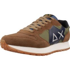 Buty SUN68 JAKI BICOLOR Brązowy. Brązowe buty trekkingowe męskie SUN68, ze skóry, bez zapięcia, trekkingowe. Za 232.99 zł.