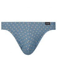 HOM Slipy Stars 402967 Niebieski. Niebieskie slipki męskie HOM, bez wzorów, z bawełny. Za 109.99 zł.