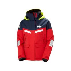 Damska kurtka z zegarkiem Helly Hansen Pier 4.0. Czerwone kurtki damskie Helly Hansen, xl, bez wzorów, z materiału, bez kaptura. Za 1,041.00 zł.
