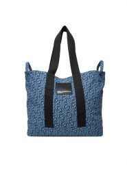 Karl Lagerfeld Jeans Torebka A2W50005 Niebieski. Niebieskie torebki klasyczne damskie Karl Lagerfeld Jeans, bez wzorów, z jeansu, bez dodatków. Za 289.99 zł.