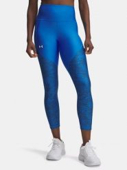 Under Armour Legginsy funkcyjne w kolorze niebieskim rozmiar: M. Niebieskie legginsy damskie Under Armour, m, bez wzorów, z materiału. Za 166.10 zł.