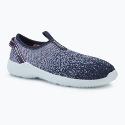 Buty do wody damskie Speedo Surfknit Pro AF peacoat. Fioletowe obuwie treningowe damskie Speedo, na fitness i siłownię. Za 159.99 zł.