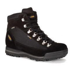 Buty trekkingowe damskie AKU Ultra Light Micro GTX wysokie. Czarne obuwie trekkingowe damskie Aku. Za 749.99 zł.