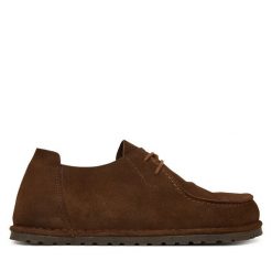 Półbuty Birkenstock. Brązowe półbuty męskie Birkenstock, bez zapięcia. Za 719.99 zł.
