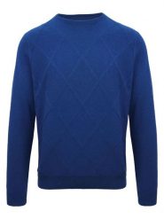 Malo Optimum Kaszmirowy sweter w kolorze niebieskim rozmiar: XL. Niebieskie swetry męskie Malo Optimum, xl, bez wzorów, z kaszmiru, bez kołnierzyka. Za 521.99 zł.