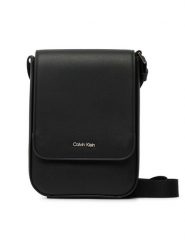 Calvin Klein Saszetka Raised Phone Crossbody LV04D1226G Czarny. Czarne saszetki męskie CALVIN KLEIN, ze skóry. Za 249.99 zł.