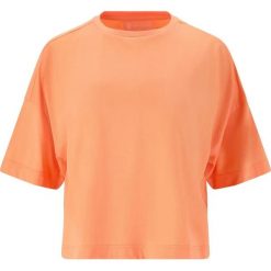 Koszulka damska Athlecia Reynolds. Brązowe bluzki sportowe damskie Athlecia, bez kołnierzyka, bez ramiączek. Za 99.00 zł.