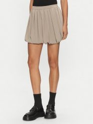 Please Spódnica mini G0MJCSI000 Beżowy Regular Fit. Brązowe spódniczki damskie Please, m, bez wzorów, z syntetyku, mini. Za 139.99 zł.