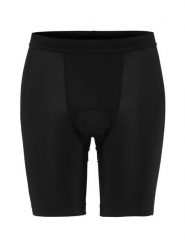 Craft Everyday Bike Liner Shorts M — Lekka wkładka rowerowa z C4 Pad. Czarne szorty męskie Craft, bez wzorów, z materiału. Za 436.95 zł.