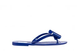 Japonki T&G Fashion 22-123 Blue, Granat, Guma - 35-36. Niebieskie klapki damskie TG, z aplikacjami, z gumy, bez obcasa. W wyprzedaży za 26.10 zł.