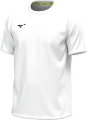 Koszulka Mizuno Team. Białe t-shirty sportowe męskie Mizuno, m, z materiału, bez ramiączek, na fitness i siłownię. Za 121.50 zł.