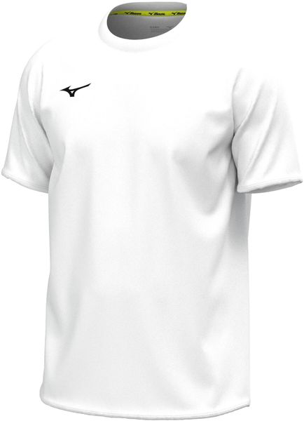 Koszulka Mizuno Team. Żółte t-shirty sportowe męskie Mizuno, m, z materiału, bez ramiączek, na fitness i siłownię. Za 121.50 zł.