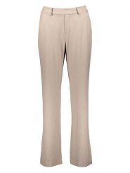 Vero Moda Spodnie w kolorze beżowym rozmiar: S/L32. Brązowe spodnie materiałowe damskie Vero Moda, bez wzorów, z materiału. Za 78.84 zł.