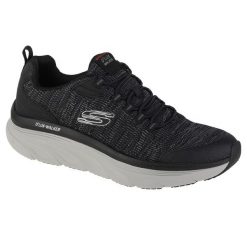 Buty sportowe Sneakersy męskie, D'Lux Walker-Pensive. Szare buty sportowe na co dzień męskie Skechers, z materiału, bez zapięcia, trekkingowe. Za 299.99 zł.
