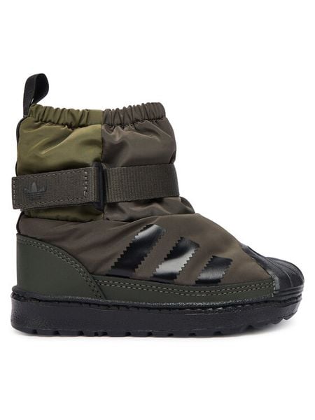 Adidas Śniegowce Superstar 360 Boot JQ7952 Khaki. Brązowe buty zimowe chłopięce Adidas, z materiału. Za 219.99 zł.