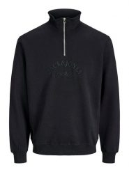 Jack & Jones Bluza w kolorze czarnym rozmiar: S. Czarne bluzy bez kaptura męskie Jack & Jones, s, z bawełny. Za 126.75 zł.