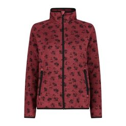 Kurtka polarowa damska z zamkiem CMP. Czerwone kurtki damskie CMP, bez wzorów, z polaru, bez kaptura. Za 340.00 zł.