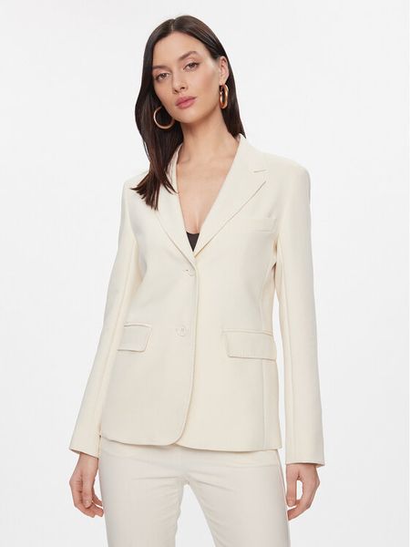Max Mara Leisure Marynarka Uva 2415041031 Écru Regular Fit. Marynarki i żakiety damskie Max Mara Leisure, bez wzorów, z syntetyku. Za 869.99 zł.