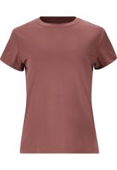 Koszulka damska Athlecia Almi. Brązowe t-shirty damskie Endurance, s, bez wzorów, z elastanu, bez kołnierzyka. Za 141.50 zł.