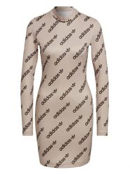 Adidas Sukienka w kolorze beżowym rozmiar: 32. Brązowe sukienki damskie Adidas, bez wzorów, bez kołnierzyka, bez ramiączek, midi. Za 56.93 zł.