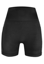 Szorty fitness damskie Beshaped Lift Me Up z kieszeniami. Zielone spodenki sportowe damskie BESHAPED, s, z dzianiny, na fitness i siłownię. Za 143.20 zł.
