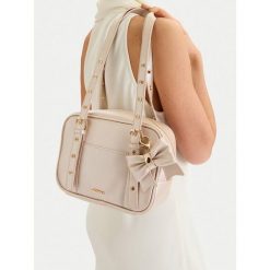 Torebka JENNY. Brązowe torebki klasyczne damskie Jenny, bez wzorów, bez dodatków. Za 129.99 zł.