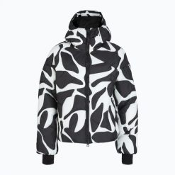 Kurtka narciarska damska BOGNER FIRE+ICE Valeria. Brązowe kurtki damskie na zimę, bez wzorów, z materiału, bez kaptura. Za 2,499.00 zł.