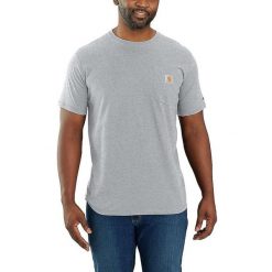 Koszulka sportowa męska T-shirt Carhartt Force Flex Midweight Pocket. Czarne t-shirty męskie Carhartt, m, bez wzorów, bez kołnierzyka. Za 122.99 zł.