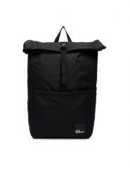 Jack Wolfskin Plecak Island A64015 Czarny. Czarne plecaki męskie Jack Wolfskin, bez wzorów, z materiału. Za 379.99 zł.