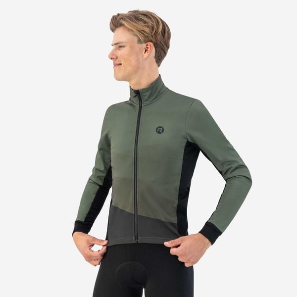 Bluza Rogelli Tarax. Zielone bluzy bez kaptura męskie Rogelli, l. W wyprzedaży za 278.05 zł.