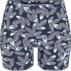 Figi bikini shape Level 1 bonprix ciemnoniebiesko-jasnoniebieski wzorzysty. Niebieskie bikini damskie bonprix, bez wzorów. Za 32.99 zł.