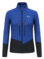 Salewa Kurtka polarowa "Ortles" w kolorze niebiesko-czarnym rozmiar: 38. Czarne kurtki damskie Salewa, bez wzorów, z materiału, bez kaptura. Za 408.49 zł.