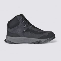 Buty trekkingowe męskie Timberland Lincoln Peak Lite Mid A2HTT wodoodporne. Czarne buty trekkingowe męskie Timberland, bez zapięcia. Za 519.20 zł.