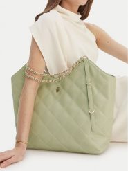 Badura Torebka CEO-KAJI-LDA8613 Zielony. Zielone torebki klasyczne damskie Badura, bez wzorów, z materiału, bez dodatków. Za 299.99 zł.