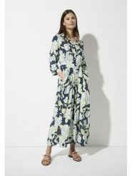 More & More Sukienka w kolorze granatowo-błękitnym rozmiar: 32. Niebieskie sukienki damskie MORE & MORE, na co dzień, bez wzorów, z tkaniny, bez kołnierzyka, bez ramiączek, maxi, proste. Za 208.99 zł.