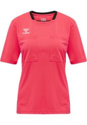 Koszulka sędziowska damska Hummel hml referee chevron. Czerwone t-shirty damskie HUMMEL, s, bez wzorów, z dżerseju, bez kołnierzyka. Za 190.50 zł.