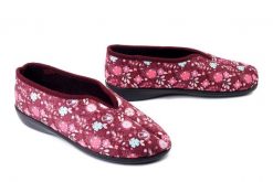 ADANEX 29836 DIP6VV burgund, kapcie damskie. Czerwone kapcie damskie Adanex. Za 68.72 zł.