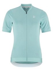 Craft Koszulka kolarska "Core Essence" w kolorze turkusowym rozmiar: XXL. Niebieskie bluzki sportowe damskie Craft, xxl, z materiału, bez kołnierzyka, bez ramiączek. Za 134.95 zł.