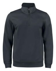 Clique Basic Active Half Zip bluza półgolf barwiona przędzą – 100% poliester. Czarne bluzy bez kaptura męskie CLIQUE, s, z poliesteru. Za 174.69 zł.