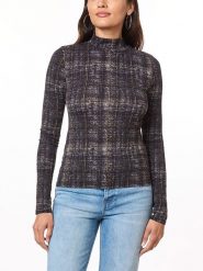 Scotch & Soda Sweter w kolorze granatowym rozmiar: L. Niebieskie golfy damskie Scotch & Soda, l, z aplikacjami, z bawełny, bez ramiączek. Za 87.81 zł.
