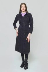 LEE LONGSLEEVE DRESS DAMSKA SUKIENKA JEANSOWA BLACK DUNS L50LNECY 112140198. Czarne sukienki damskie Lee, l, bez wzorów, z jeansu, bez kołnierzyka, bez ramiączek. Za 239.99 zł.