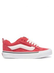 Vans Tenisówki Knu Skool VN000D22FO91 Różowy. Czerwone trampki i tenisówki damskie Vans, bez wzorów, ze skóry. Za 399.99 zł.