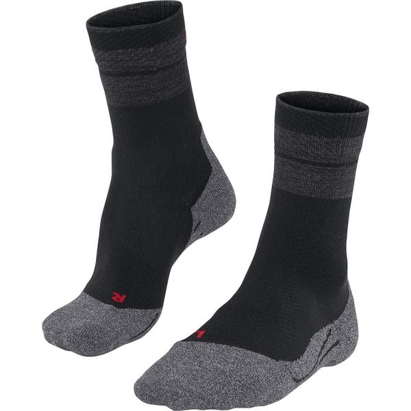 Skarpetki damskie Falke TK Stabilizing. Czarne skarpetki damskie Vaude, bez wzorów, z elastanu. Za 174.00 zł.