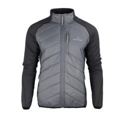 Bluza hybrydowa męska Vertico HB1. Brązowe bluzy bez kaptura męskie Bergson, l. W wyprzedaży za 319.00 zł.