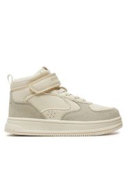 Endurance Sneakersy Daffodil E242021 Biały. Białe buty sportowe chłopięce Endurance, bez wzorów, ze skóry, bez zapięcia. Za 129.99 zł.