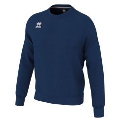 Bluza Errea Bluza Skye 3.0 Ad Dorośli. Niebieskie bluzy sportowe męskie ERREA, bez wzorów, z bawełny, sportowe, bez kołnierzyka, bez ramiączek. Za 251.40 zł.