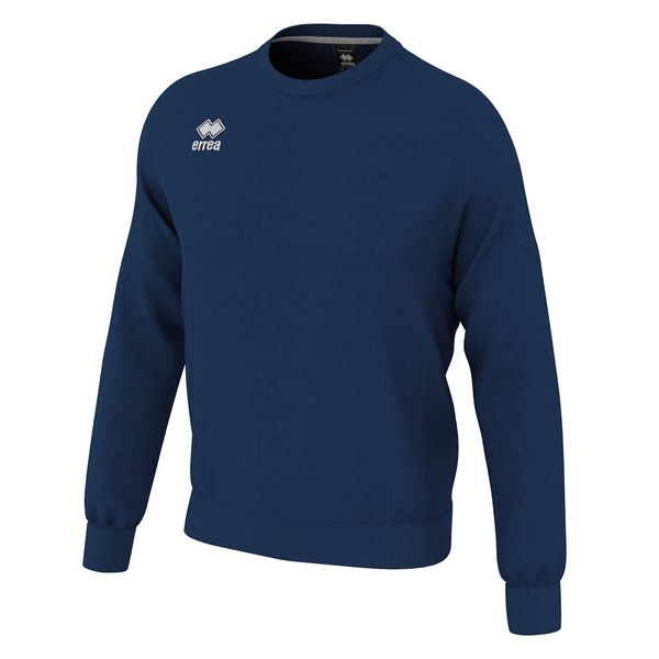 Bluza Errea Bluza Skye 3.0 Ad Dorośli. Niebieskie bluzy sportowe męskie ERREA, bez wzorów, z bawełny, sportowe, bez kołnierzyka, bez ramiączek. Za 251.40 zł.