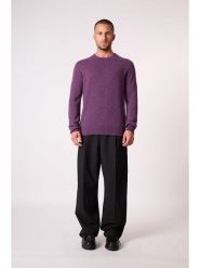 Perfect Cashmere Kaszmirowy sweter w kolorze fioletowym rozmiar: L. Różowe swetry męskie Perfect Cashmere, l, bez wzorów, z kaszmiru, bez kołnierzyka. Za 340.18 zł.