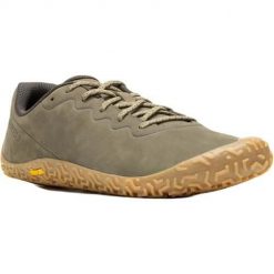 Buty do chodzenia męskie Merrell Vapor Glove 6 Ltr. Czarne buty sportowe na co dzień męskie MERRELL, na lato, z materiału, bez zapięcia, trekkingowe. Za 737.00 zł.