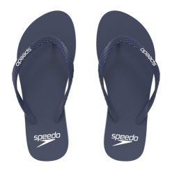 Klapki plażowe damskie Flip Flop Af. Niebieskie klapki damskie Speedo, bez wzorów, bez obcasa. Za 134.38 zł.